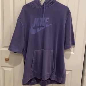 Nike shirt sleeves hoodie